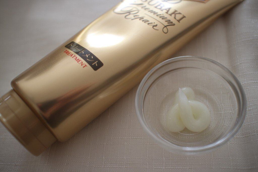 プレミアムリペア ヘアトリートメント/TSUBAKI/洗い流すヘアトリートメントを使ったクチコミ(2枚目)