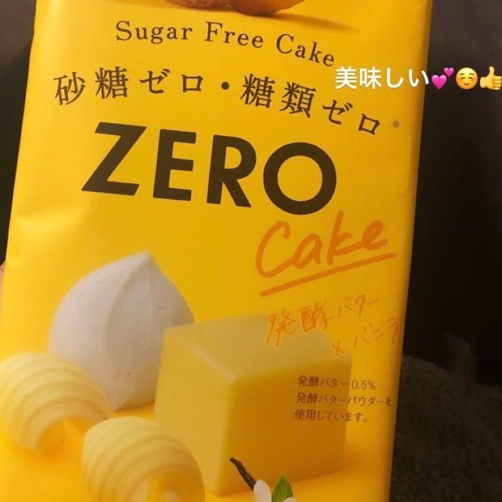 ZERO シュガーフリーケーキ/ロッテ/低糖質食品を使ったクチコミ(1枚目)
