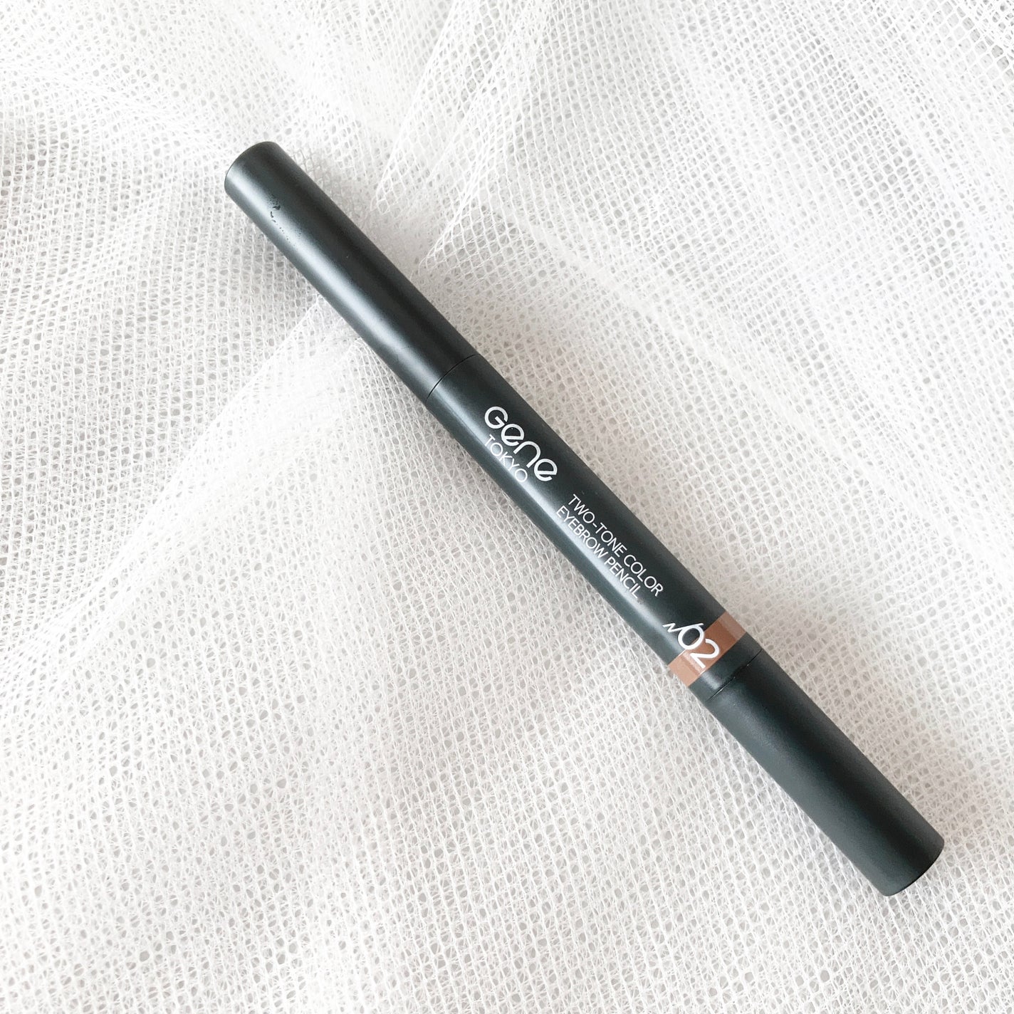 ツートンカラーアイブロウペンシル/GENE TOKYO/アイブロウペンシルを使ったクチコミ(3枚目)