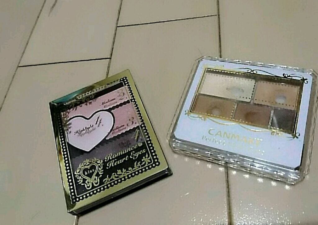 ロマンスハートアイズ/KiSS/アイシャドウパレットを使ったクチコミ(3枚目)