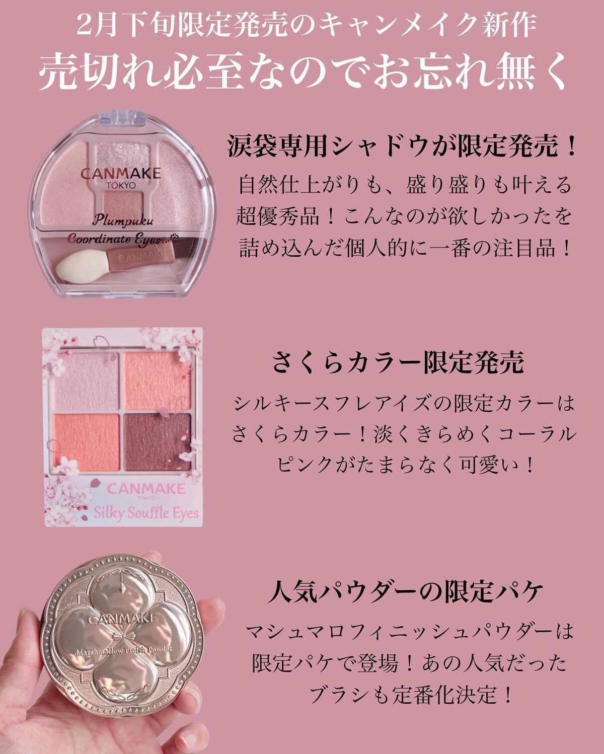 シルキースフレアイズ/キャンメイク/アイシャドウパレットを使ったクチコミ(2枚目)