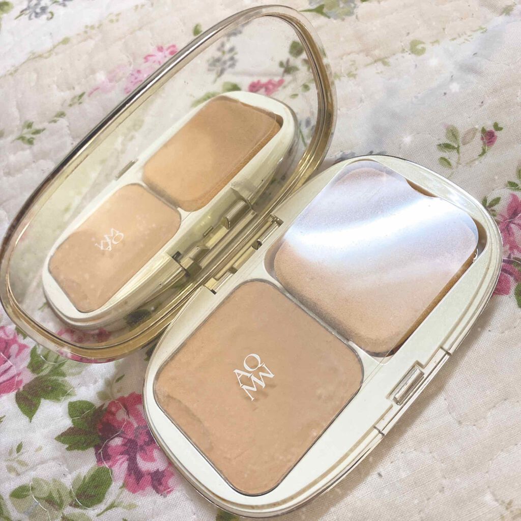 AQ MW エレガントグロウ パウダーファンデーション/DECORTÉ/パウダーファンデーションを使ったクチコミ(2枚目)