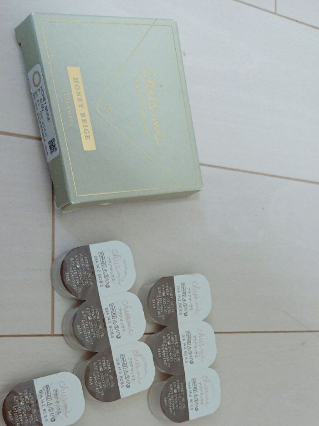 Chu's me 1day/Chu's me/ワンデー(1DAY)カラコンを使ったクチコミ(2枚目)