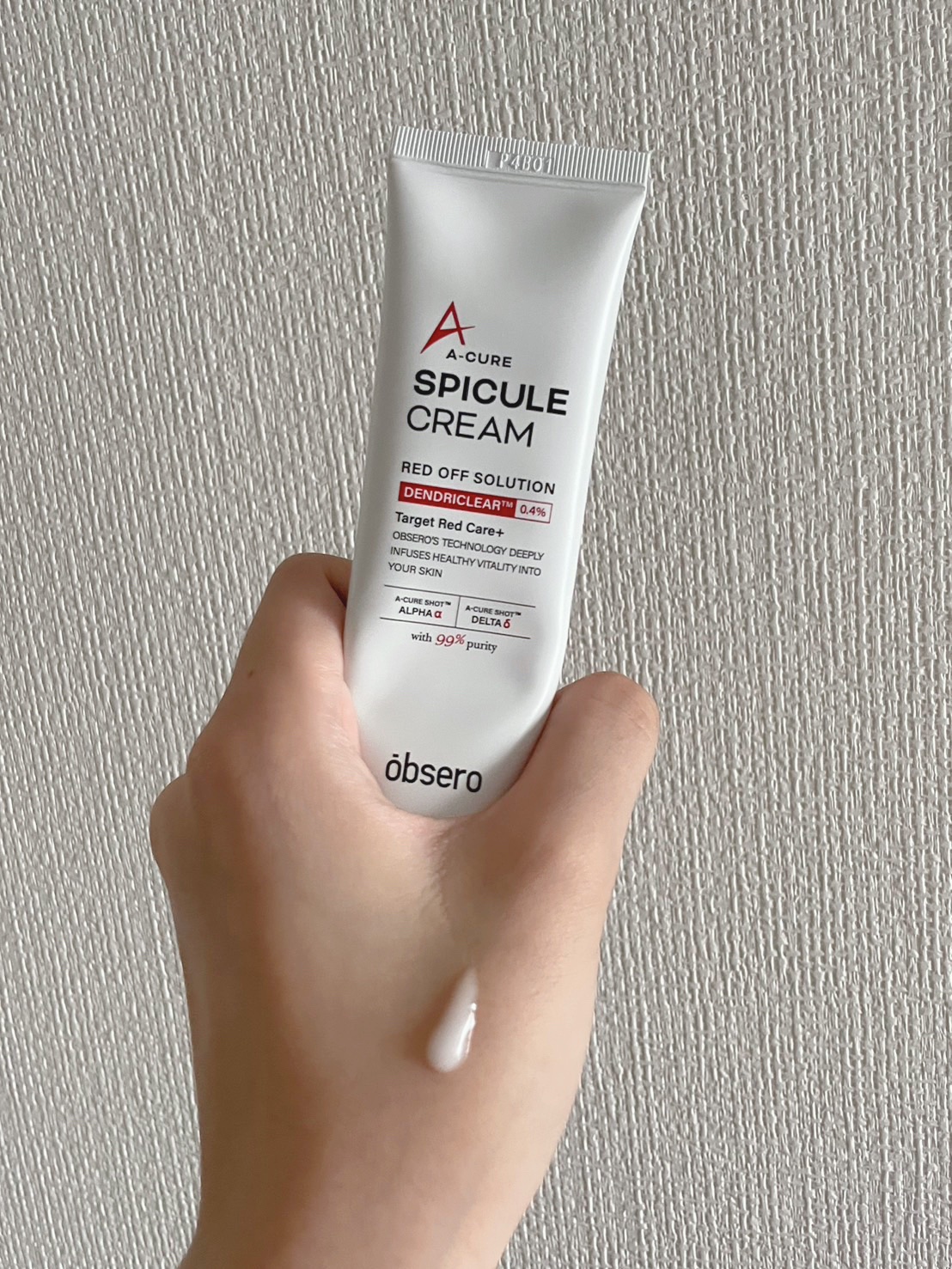 エーキュアスピキュールクリーム/obsero/フェイスクリームを使ったクチコミ（1枚目）