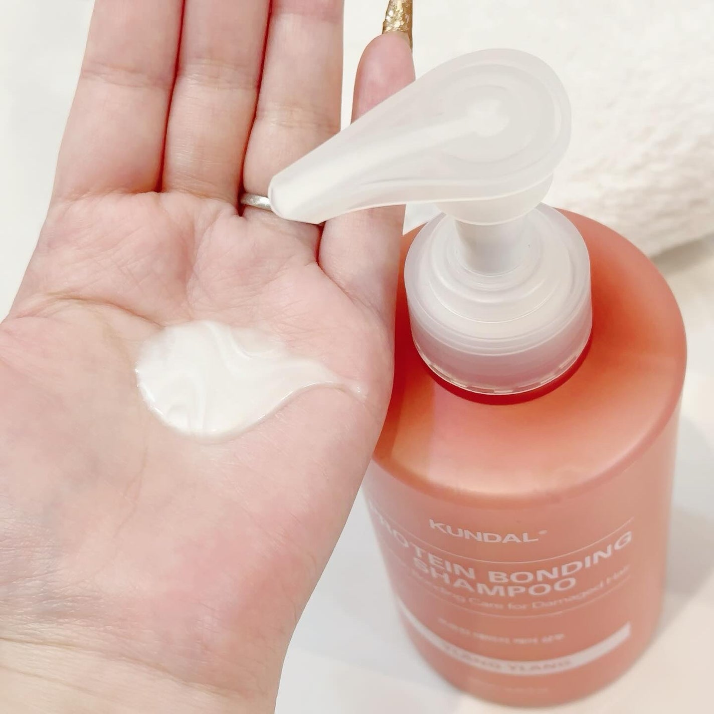 クンダル ダメージケア シャンプー/トリートメント/KUNDAL/市販シャンプーを使ったクチコミ(3枚目)