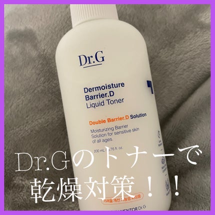 ザモイスチャーバリアDリキッドトナー/Dr.G/化粧水を使ったクチコミ(1枚目)