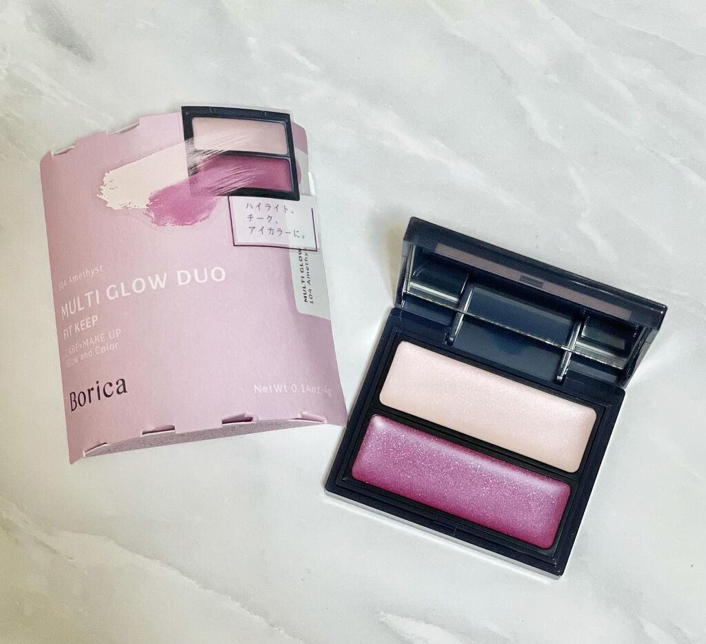 セラムマルチグロウデュオ/Borica/クリームハイライトを使ったクチコミ（1枚目）