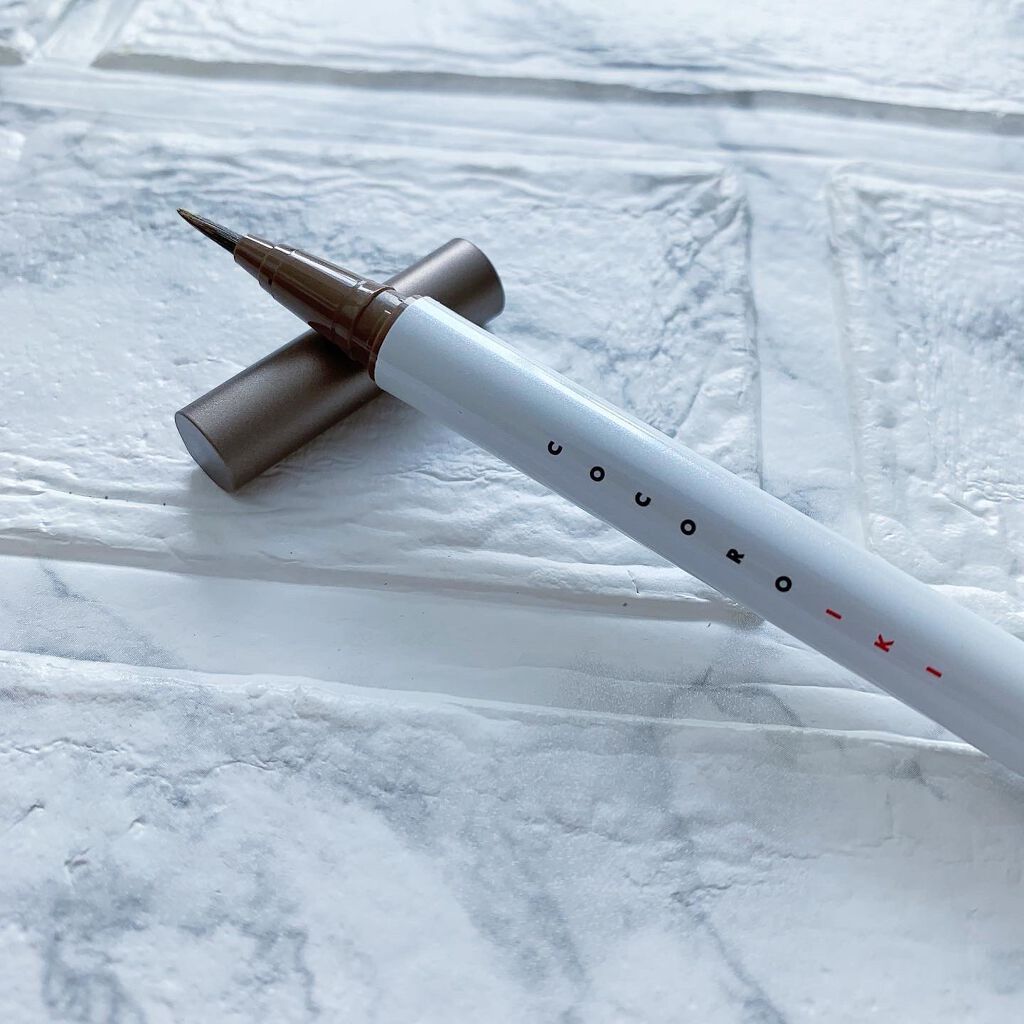 アイデザインライナー/COCOROIKI/リキッドアイライナーを使ったクチコミ(3枚目)