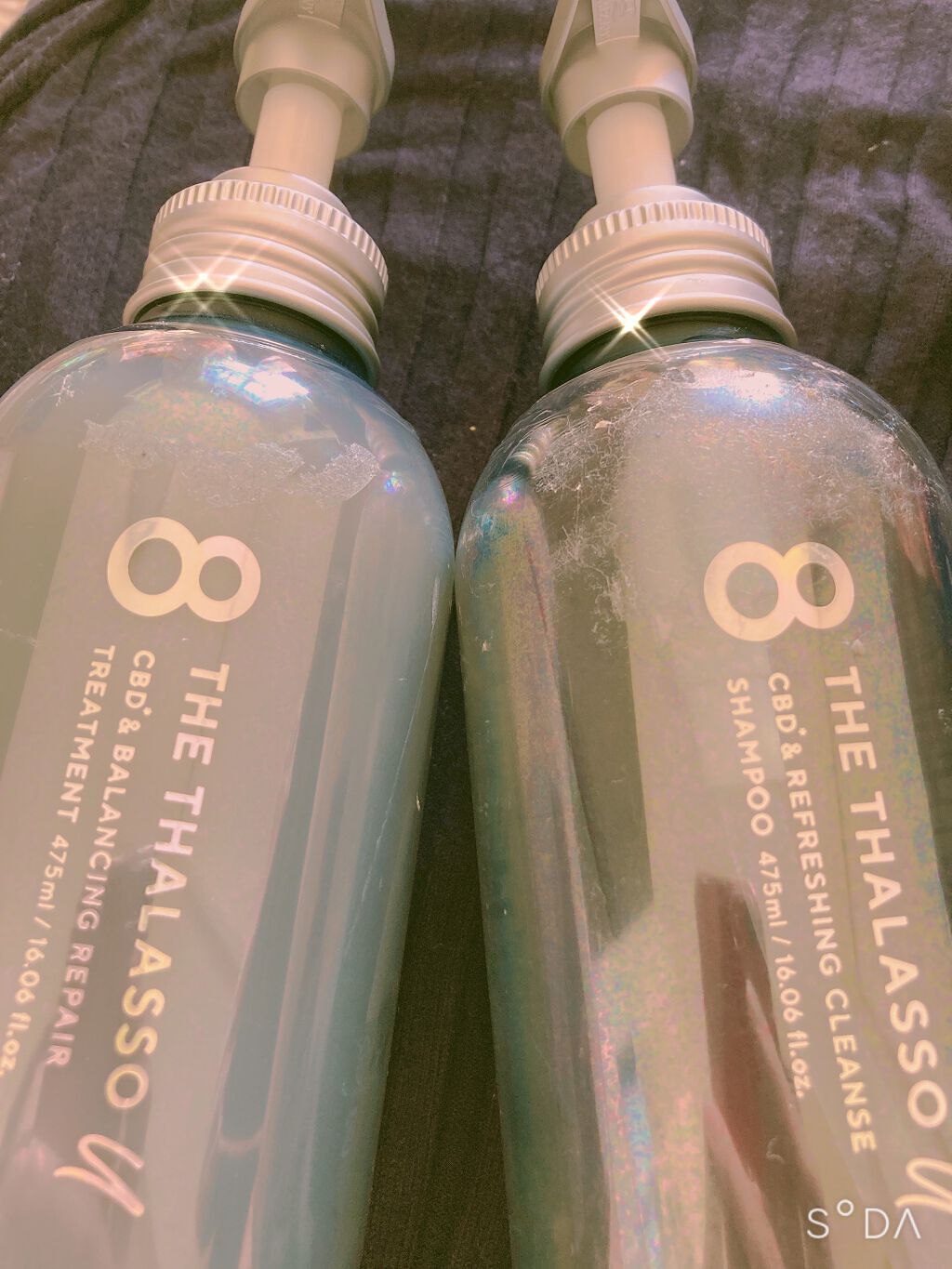 エイトザタラソ ユー CBD&リフレッシング クレンズ 美容液シャンプー/CBD&バランシング ダメージリペア 美容液ヘアトリートメント/エイトザタラソ/市販シャンプーを使ったクチコミ(1枚目)