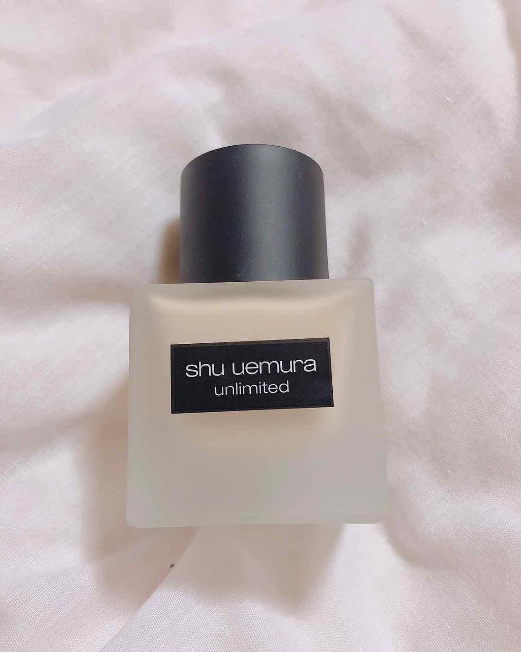 (旧)アンリミテッド ラスティング フルイド/shu uemura/リキッドファンデーションを使ったクチコミ(1枚目)