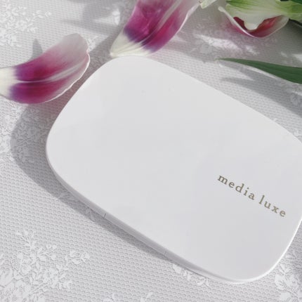 パウダーファンデーション/media luxe/パウダーファンデーションを使ったクチコミ(1枚目)