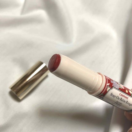 ステイオンバームルージュ/キャンメイク/口紅を使ったクチコミ(2枚目)