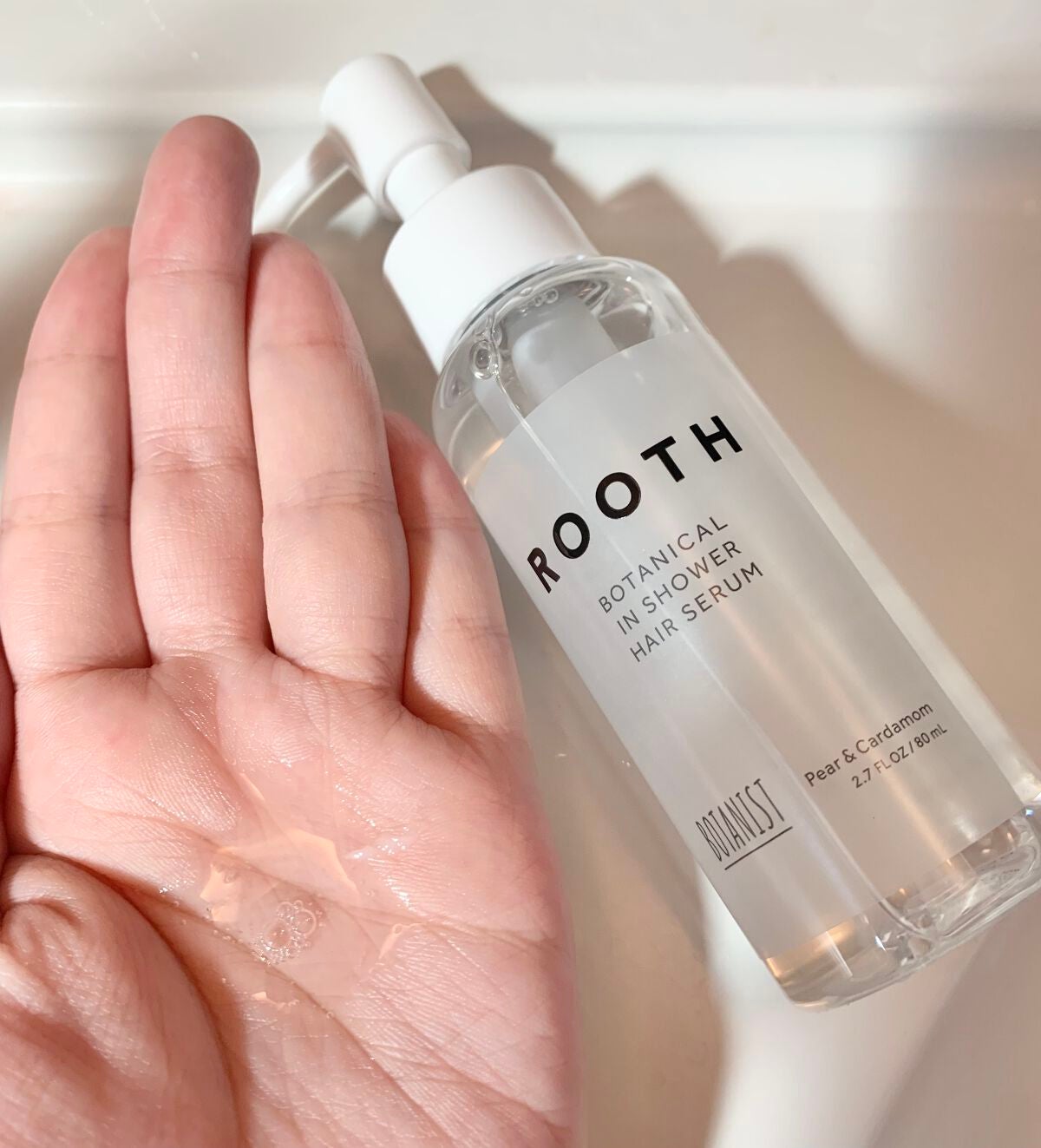 ルース ボタニカルインシャワー ヘアセラム/BOTANIST/洗い流すヘアトリートメントを使ったクチコミ(2枚目)