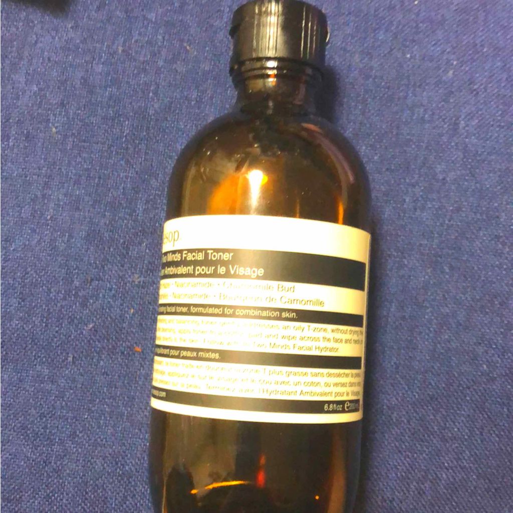 トゥーマインズ フェイシャルトナー/Aesop/化粧水を使ったクチコミ(1枚目)