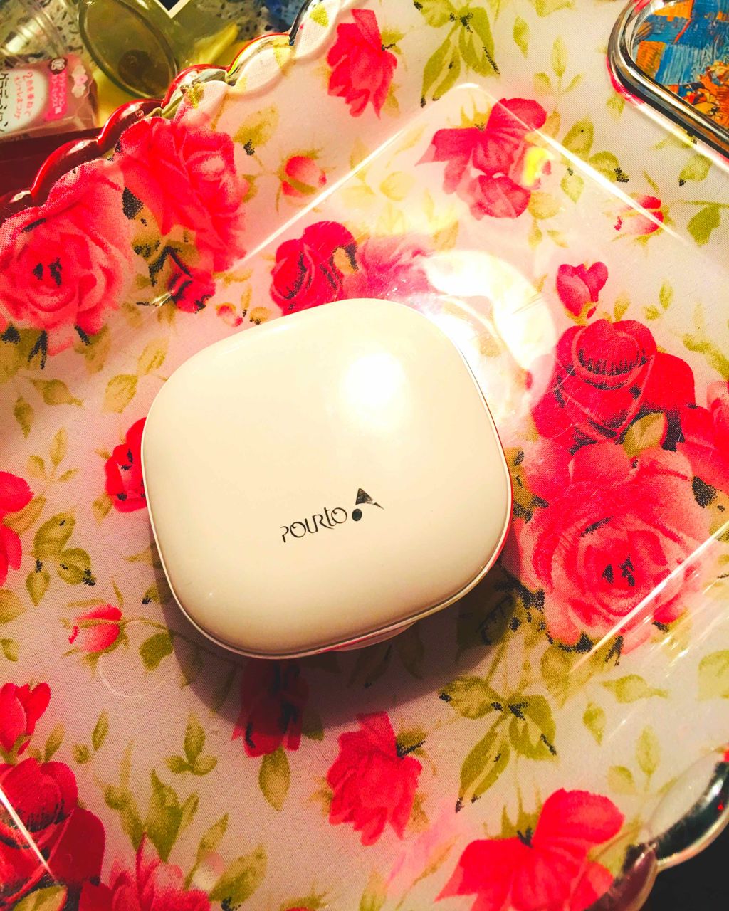 ファンデーションケーキUV 無香料/ポルトA/パウダーファンデーションを使ったクチコミ(2枚目)