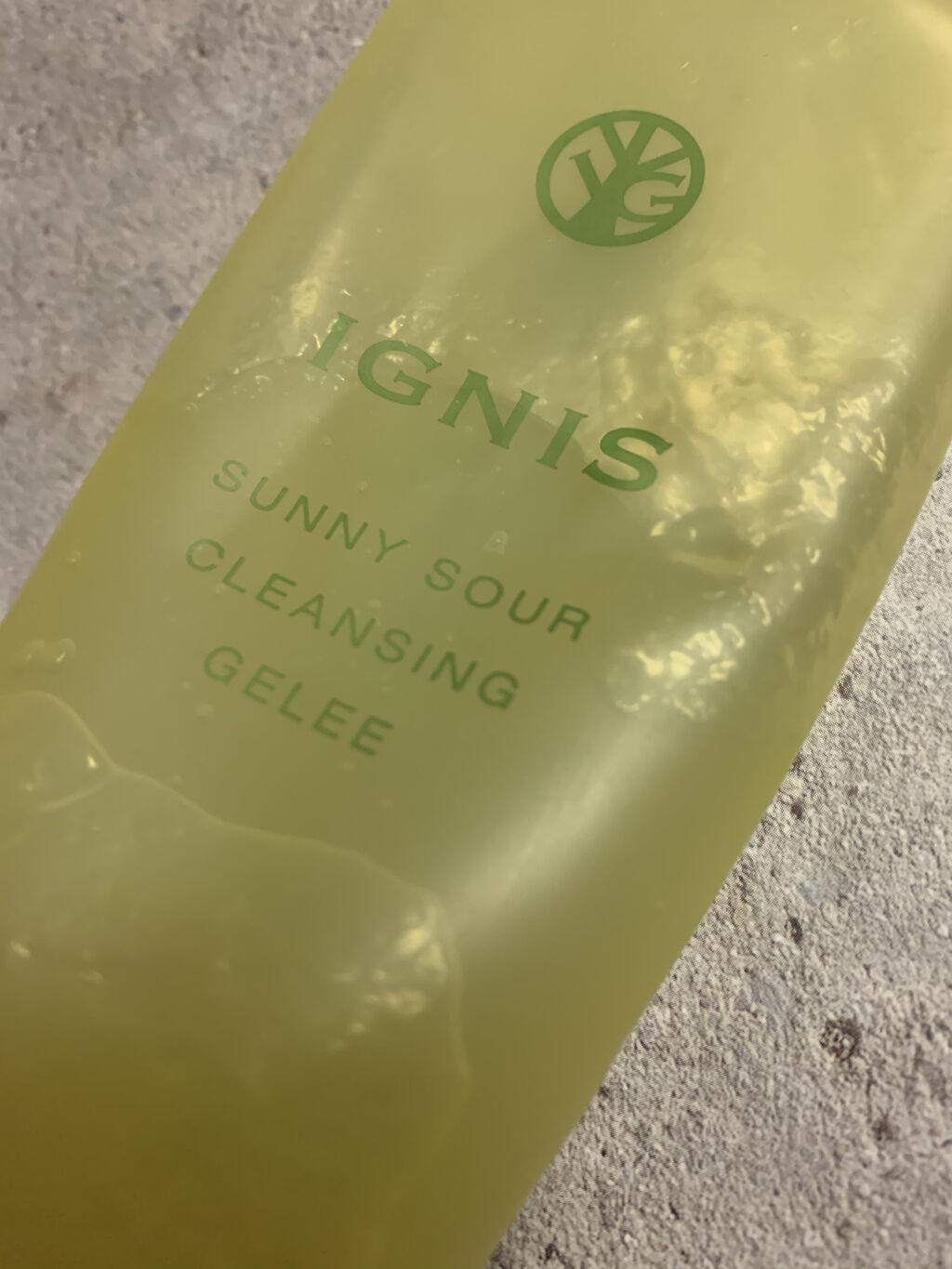 サニーサワー クレンジング ジュレ/IGNIS/クレンジングジェルを使ったクチコミ（2枚目）