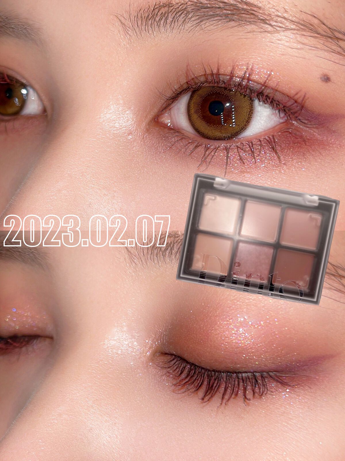 ブラーフィニシュシャドウパレット/Dinto/アイシャドウパレットを使ったクチコミ（1枚目）