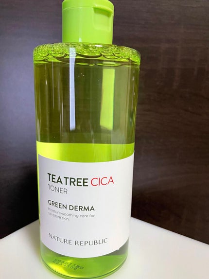 グリーンダーマ ティーツリー シカ トナー/ネイチャーリパブリック/化粧水を使ったクチコミ(1枚目)