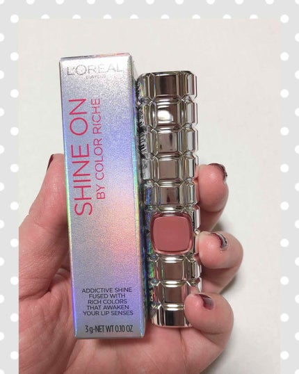 シャインオン/ロレアル パリ/口紅を使ったクチコミ(1枚目)