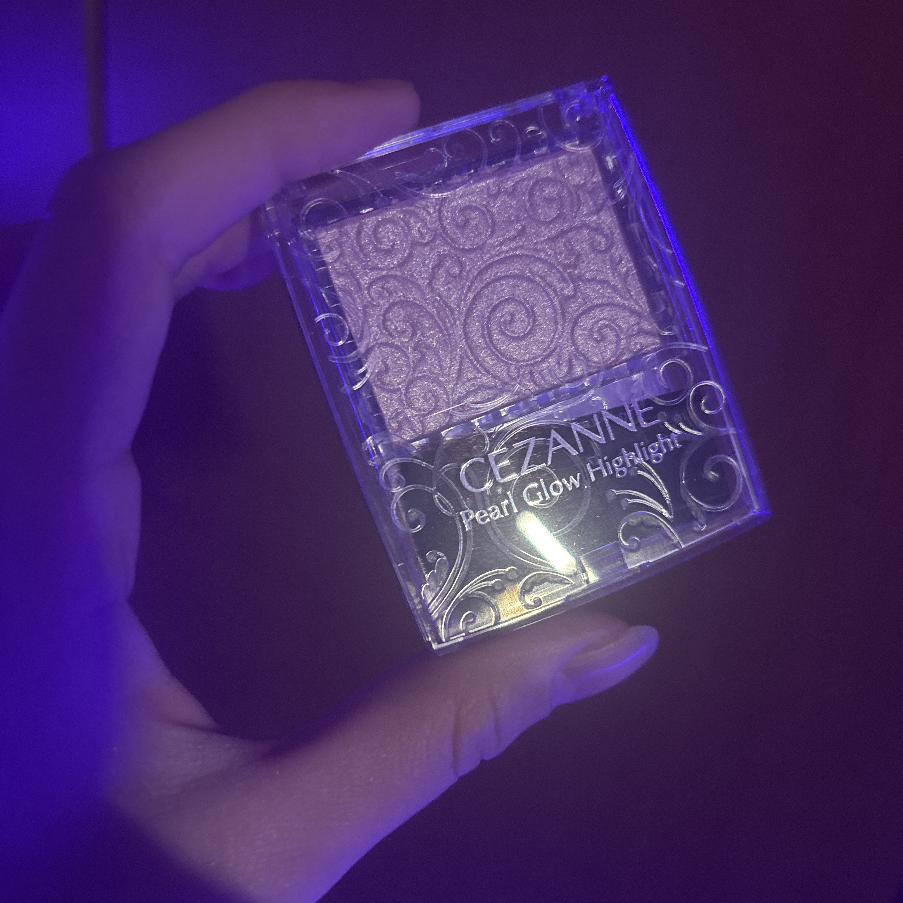 パールグロウハイライト/CEZANNE/パウダーハイライトを使ったクチコミ（1枚目）