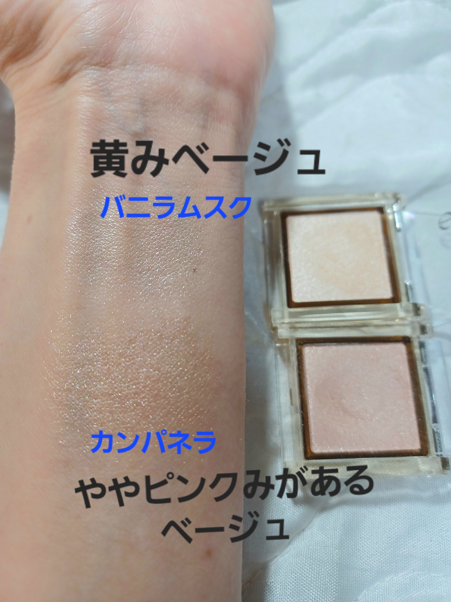 アイプランナー/excel/単色アイシャドウを使ったクチコミ（2枚目）