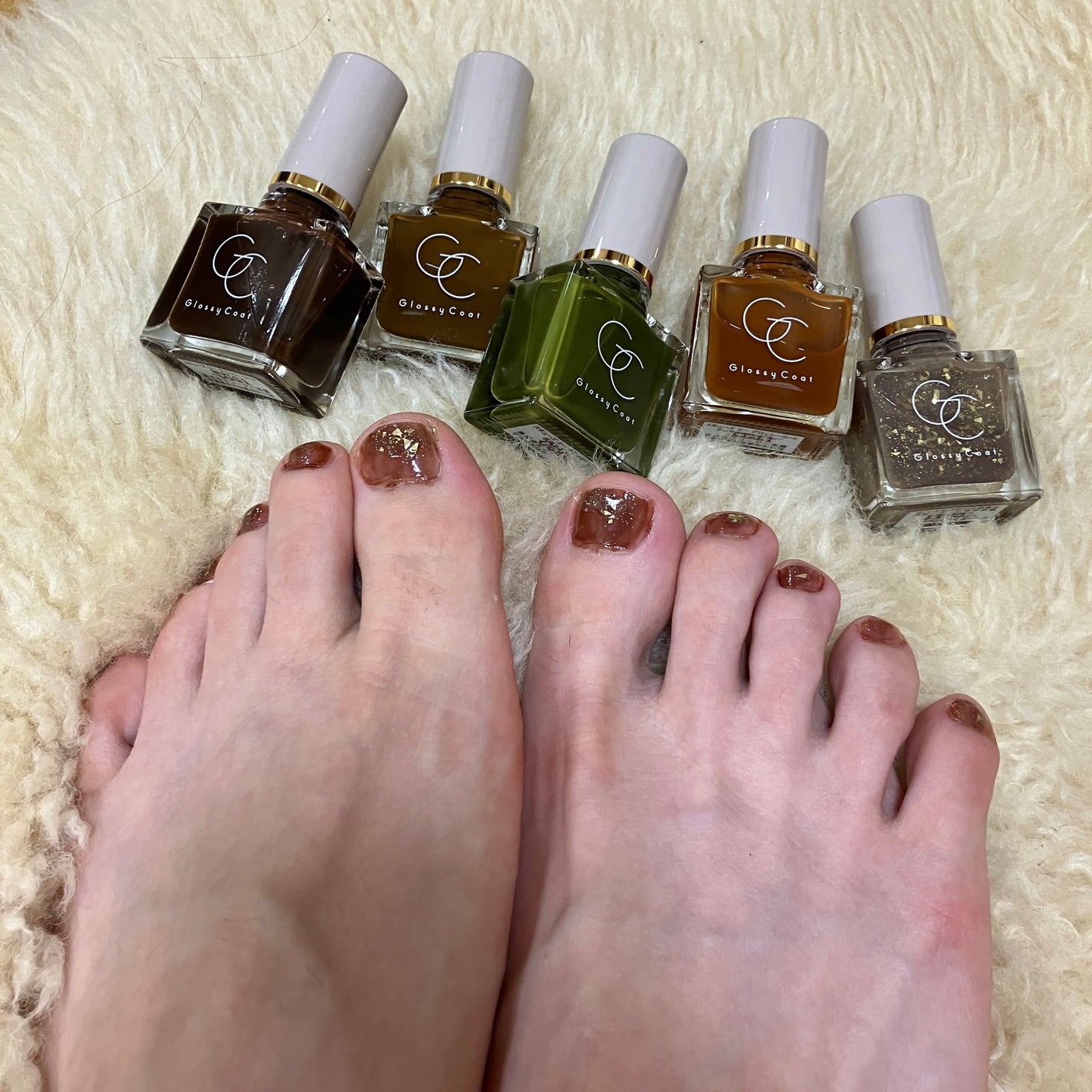 グロッシーコート/スキューズミー/オールインワンネイルを使ったクチコミ(1枚目)