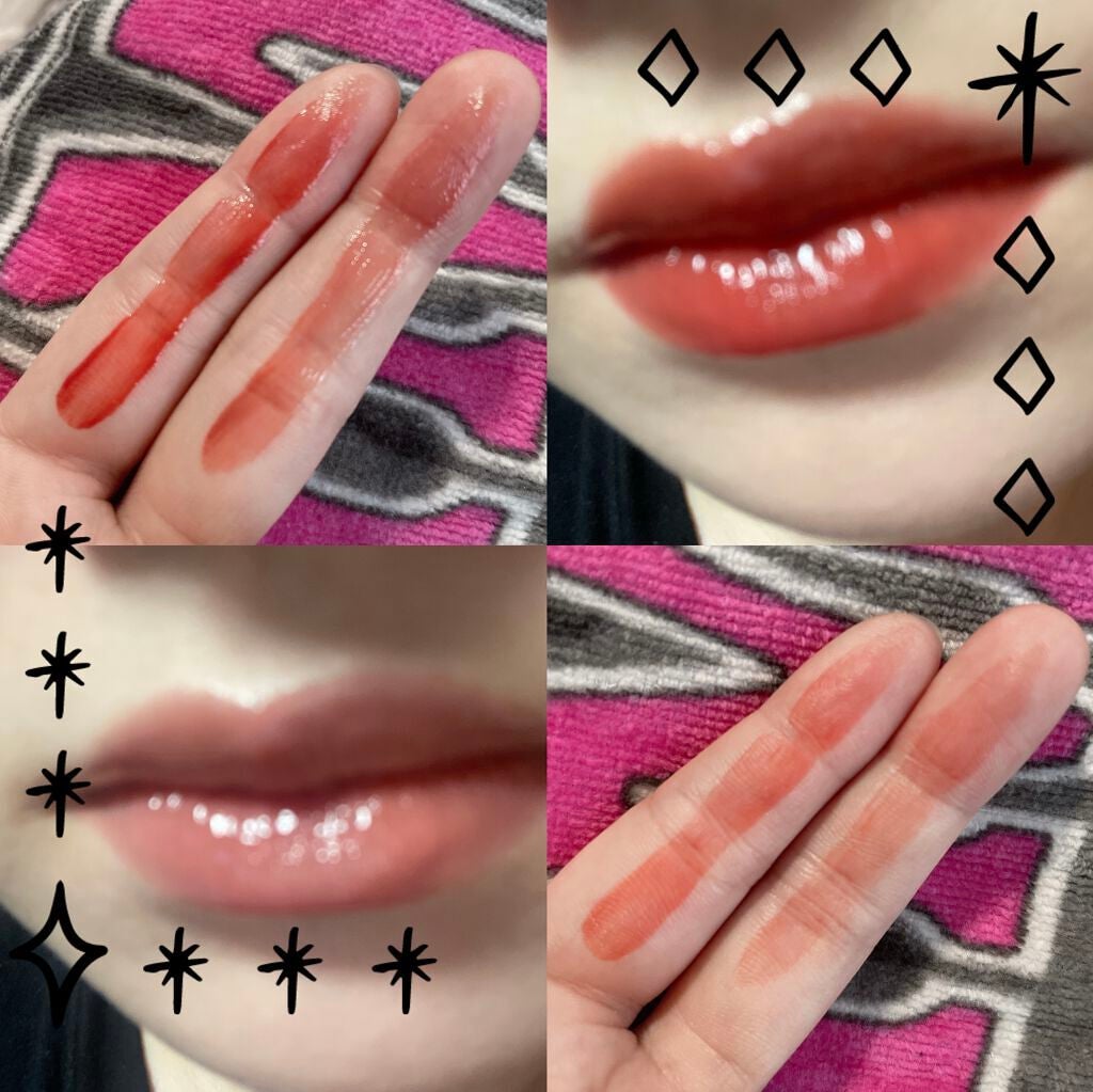 ムードインハンサーウォーターリキッドグロウ/hince/口紅を使ったクチコミ(1枚目)