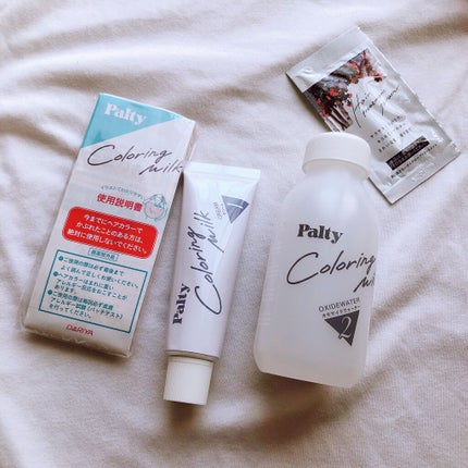 カラーリングミルク【旧】 見つめてブラウン/パルティ/ヘアカラーを使ったクチコミ(3枚目)