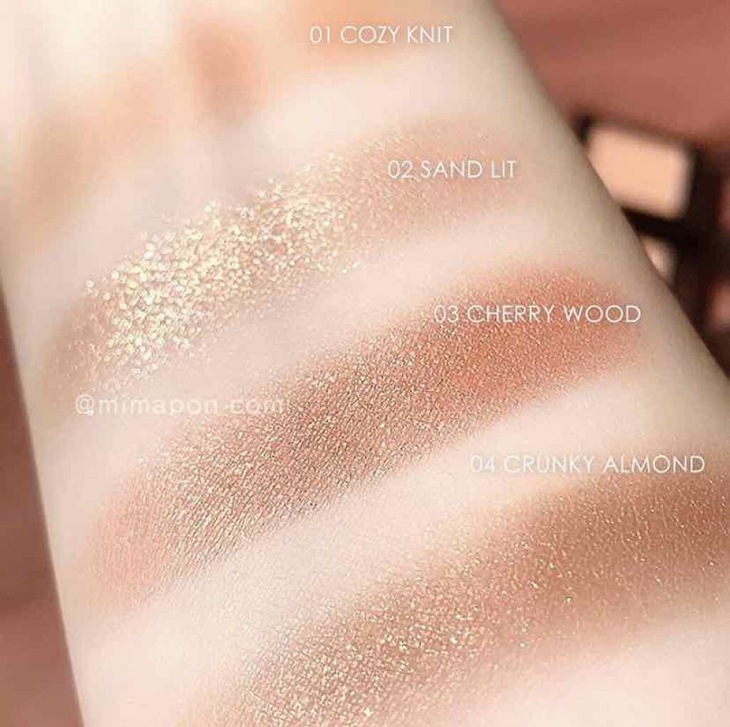 Eyes Fit Daily Shadow 03 チェリーウッド/CELEFIT/単色アイシャドウを使ったクチコミ（3枚目）