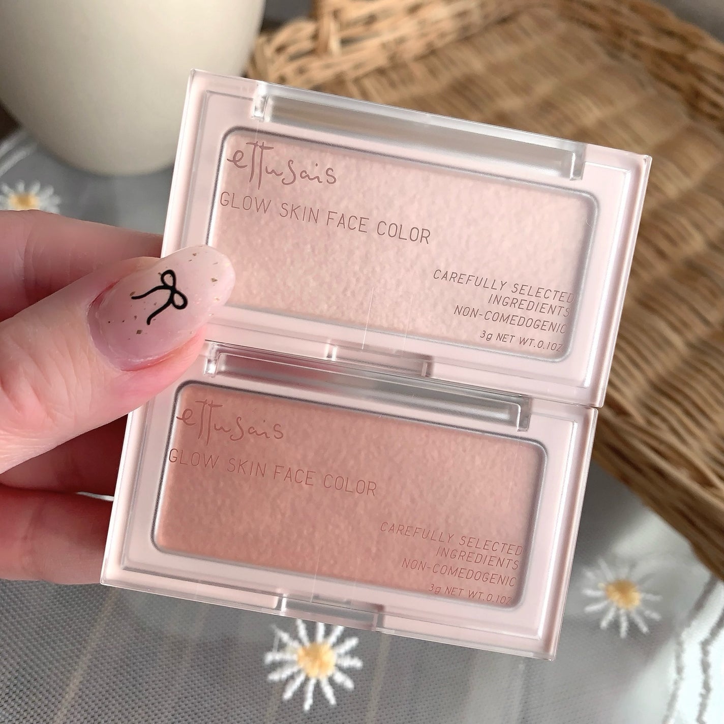エテュセ グロウスキン フェイスカラー 01 <ハイライター>/ettusais/パウダーハイライトを使ったクチコミ(8枚目)