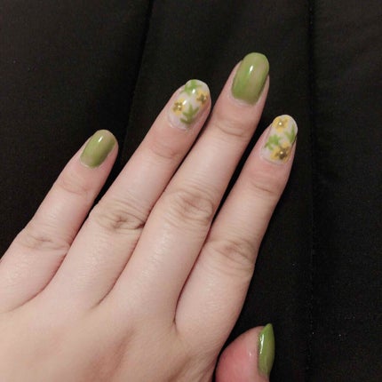 ジェルネイル(ライト対応)/セリア/ジェルネイルを使ったクチコミ(2枚目)