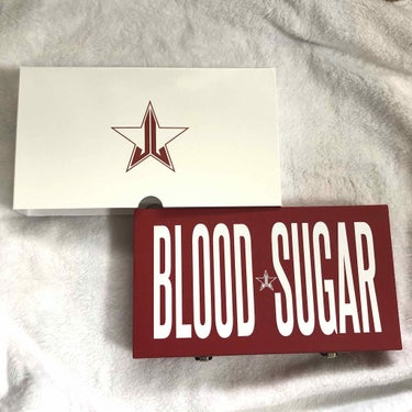 BLOOD SUGAR Eyeshadow Palette/Jeffree Star Cosmetics/パウダーアイシャドウを使ったクチコミ（1枚目）