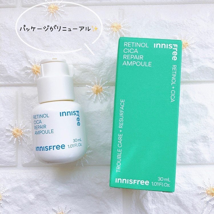 レチノール シカ リペア セラム/innisfree/美容液を使ったクチコミ(2枚目)