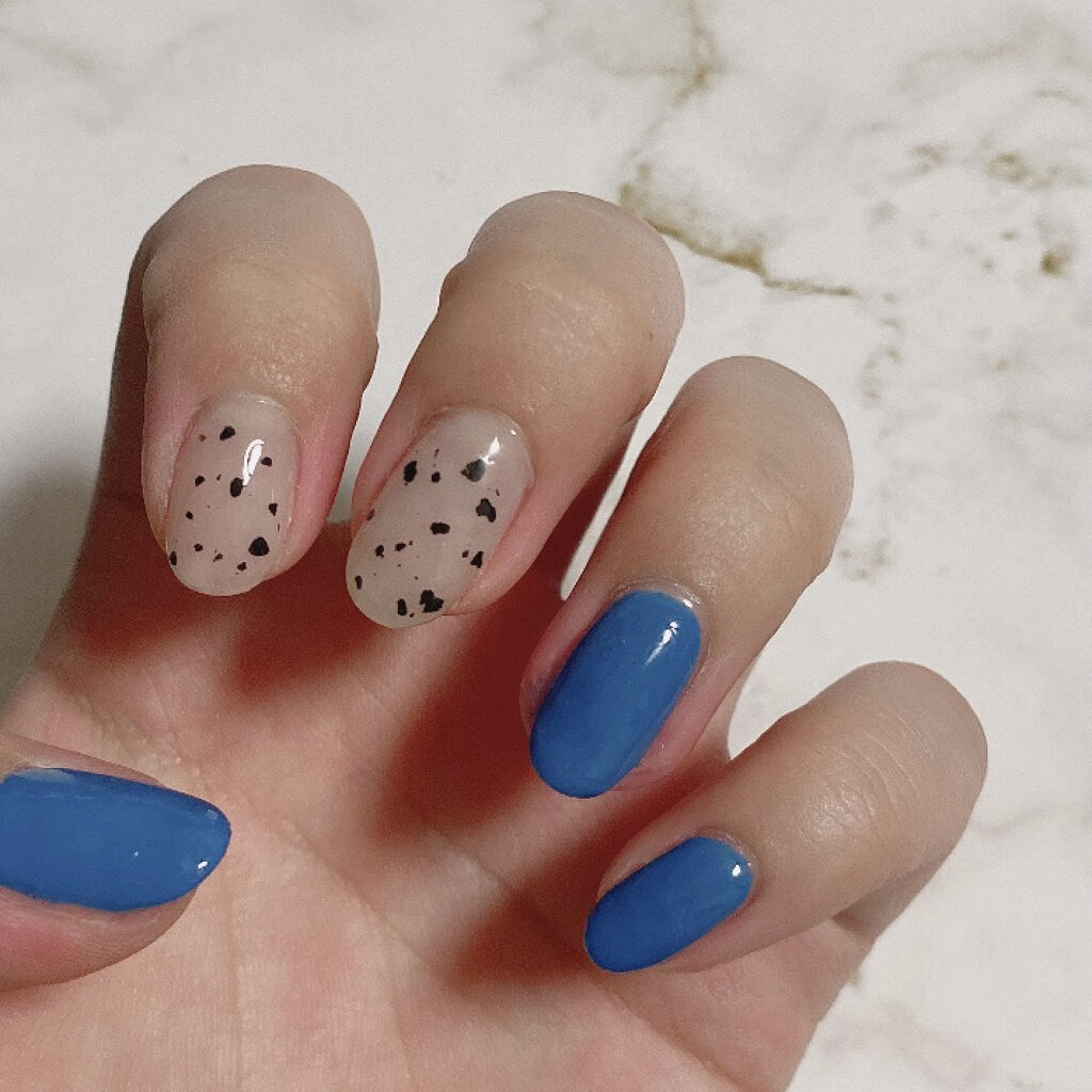 ジェルネイル（ライト対応）/セリア/ジェルネイルを使ったクチコミ（3枚目）