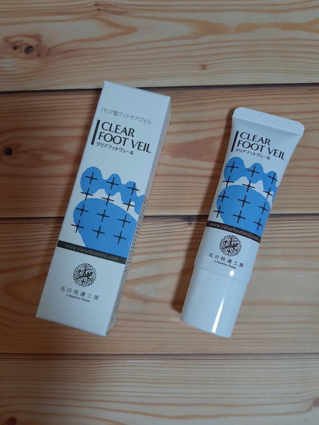 クリアフットヴェール/北の快適工房/レッグ・フットケアを使ったクチコミ(1枚目)