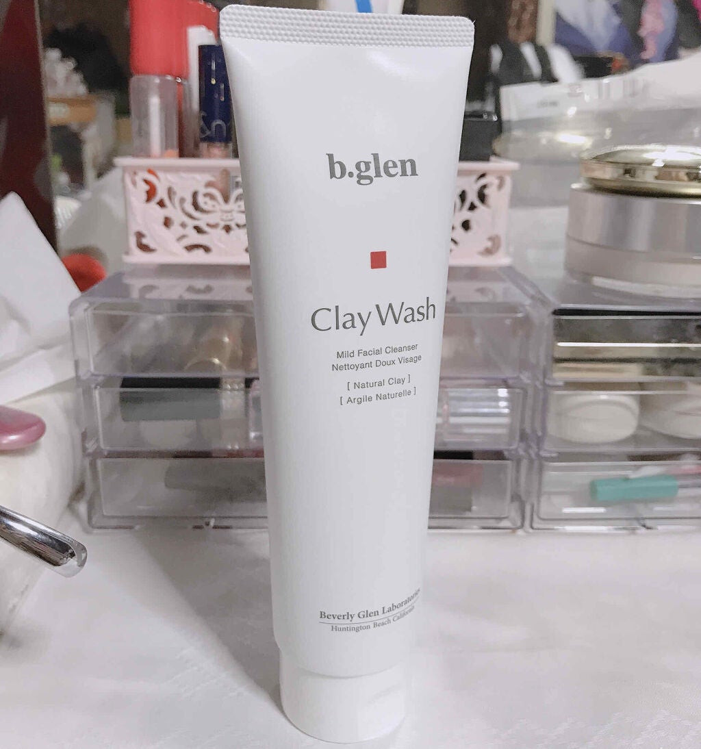 クレイウォッシュ/b.glen/洗顔フォームを使ったクチコミ(1枚目)