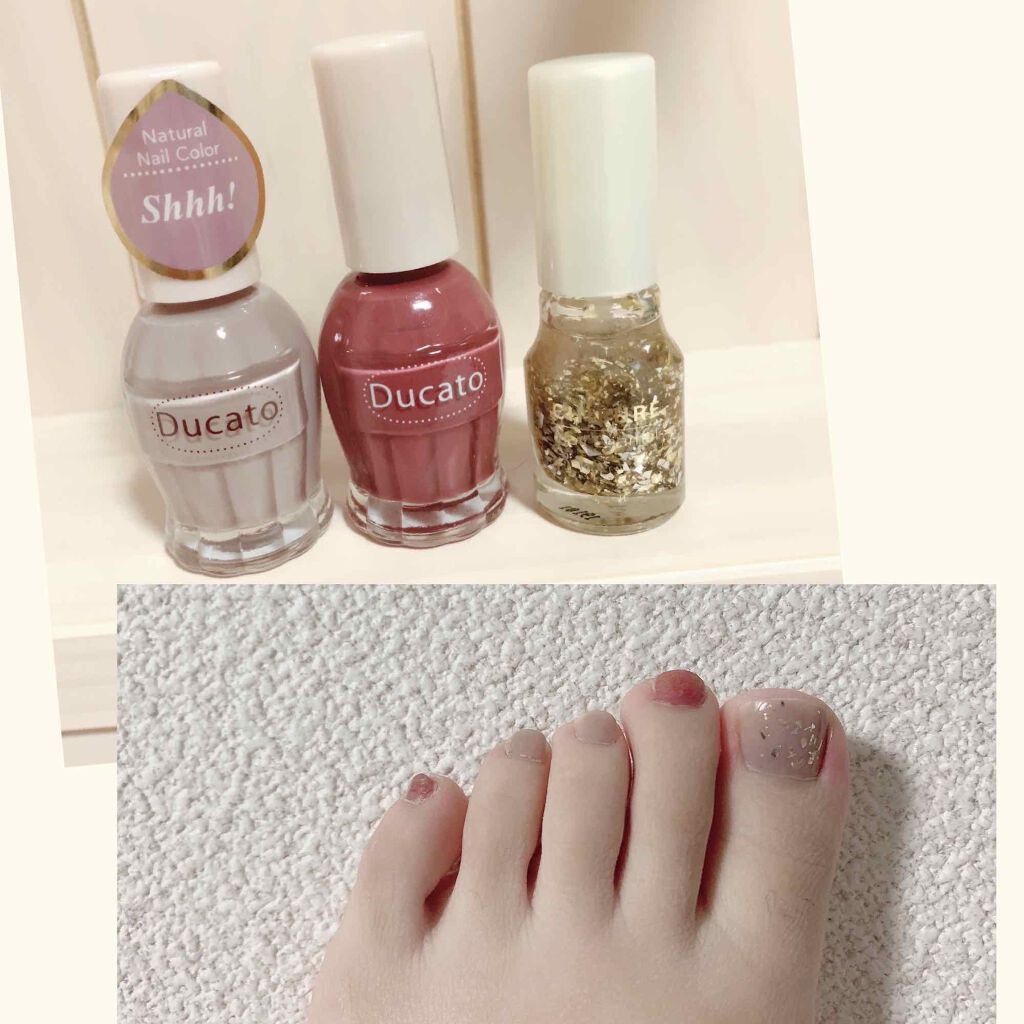 ネイル エナメル/ちふれ/マニキュアを使ったクチコミ（2枚目）