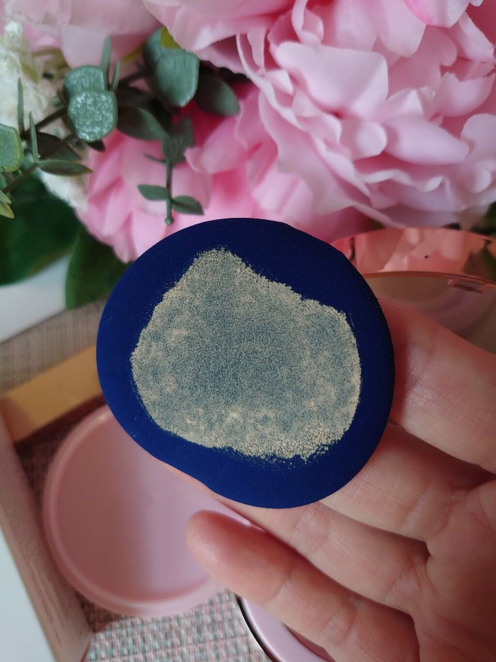 ピンクティーツリーカバークッション/APLIN/クッションファンデーションを使ったクチコミ(3枚目)