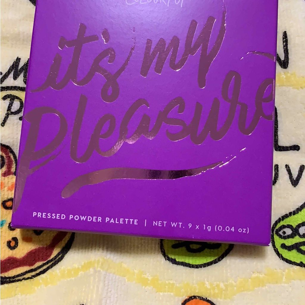 it's my pleasure/ColourPop/アイシャドウパレットを使ったクチコミ(1枚目)