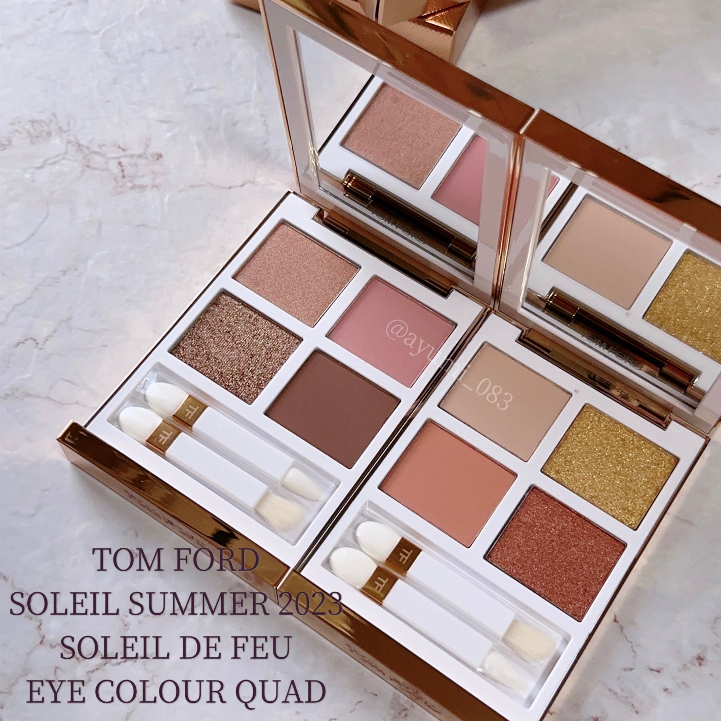 アイ カラー クォード/TOM FORD BEAUTY/アイシャドウパレットを使ったクチコミ(1枚目)