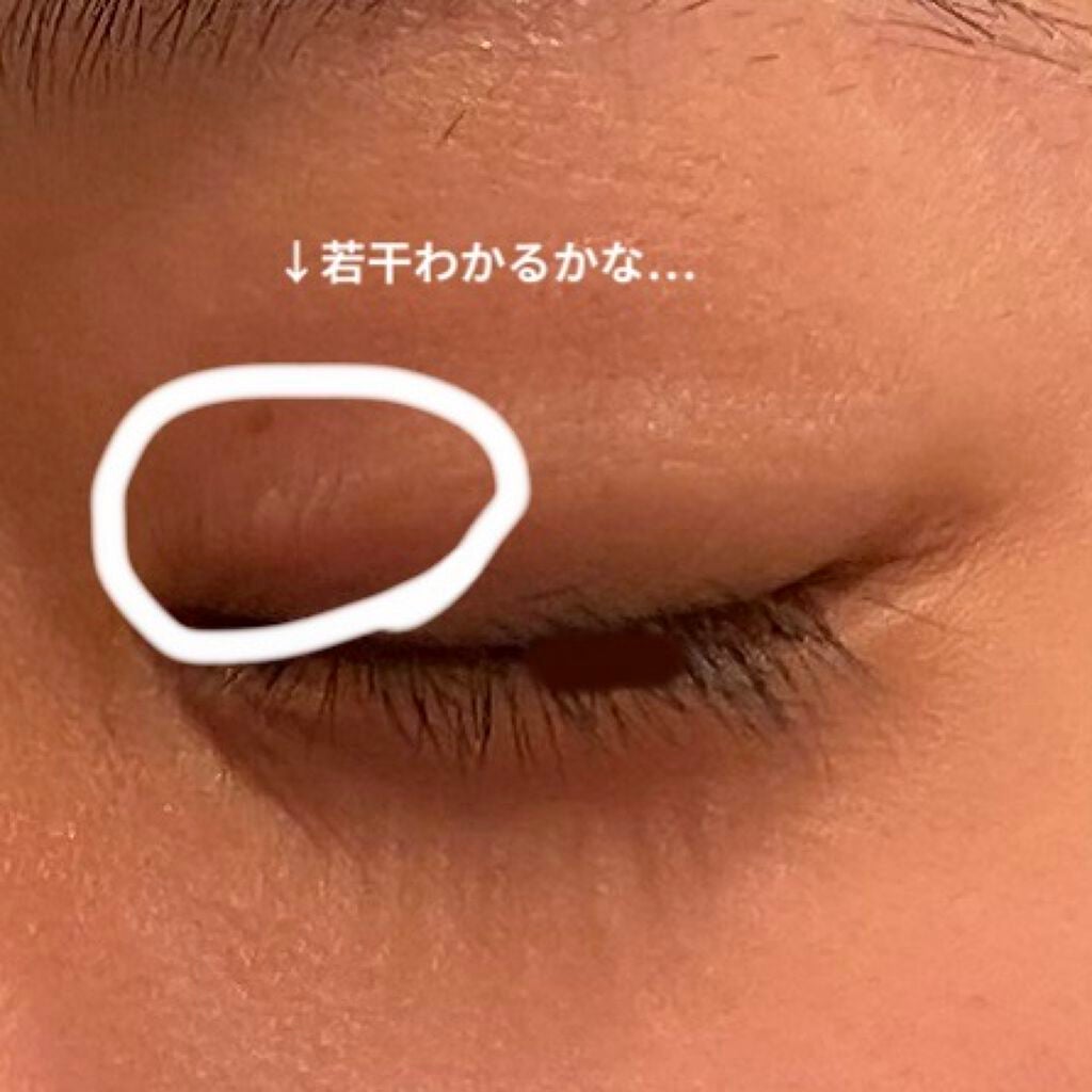 オリシキ アイリッドスキンフィルム /D-UP/二重まぶた用アイテムを使ったクチコミ(3枚目)