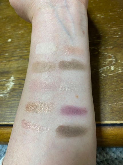 ニューデップスアイシャドウパレット/hince/アイシャドウパレットを使ったクチコミ(4枚目)