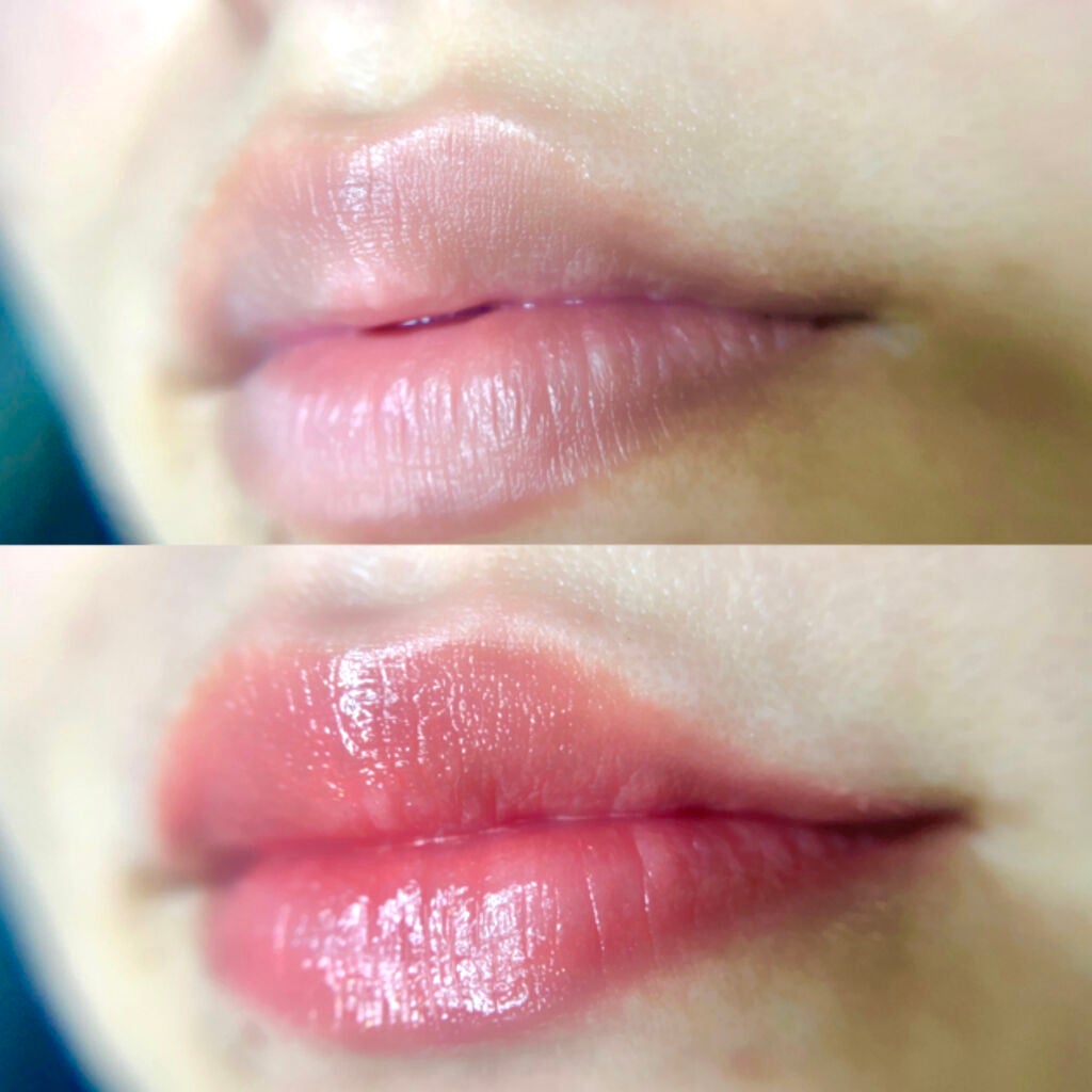 グリッタープリズム ティントリップ/MISSHA/口紅を使ったクチコミ(4枚目)