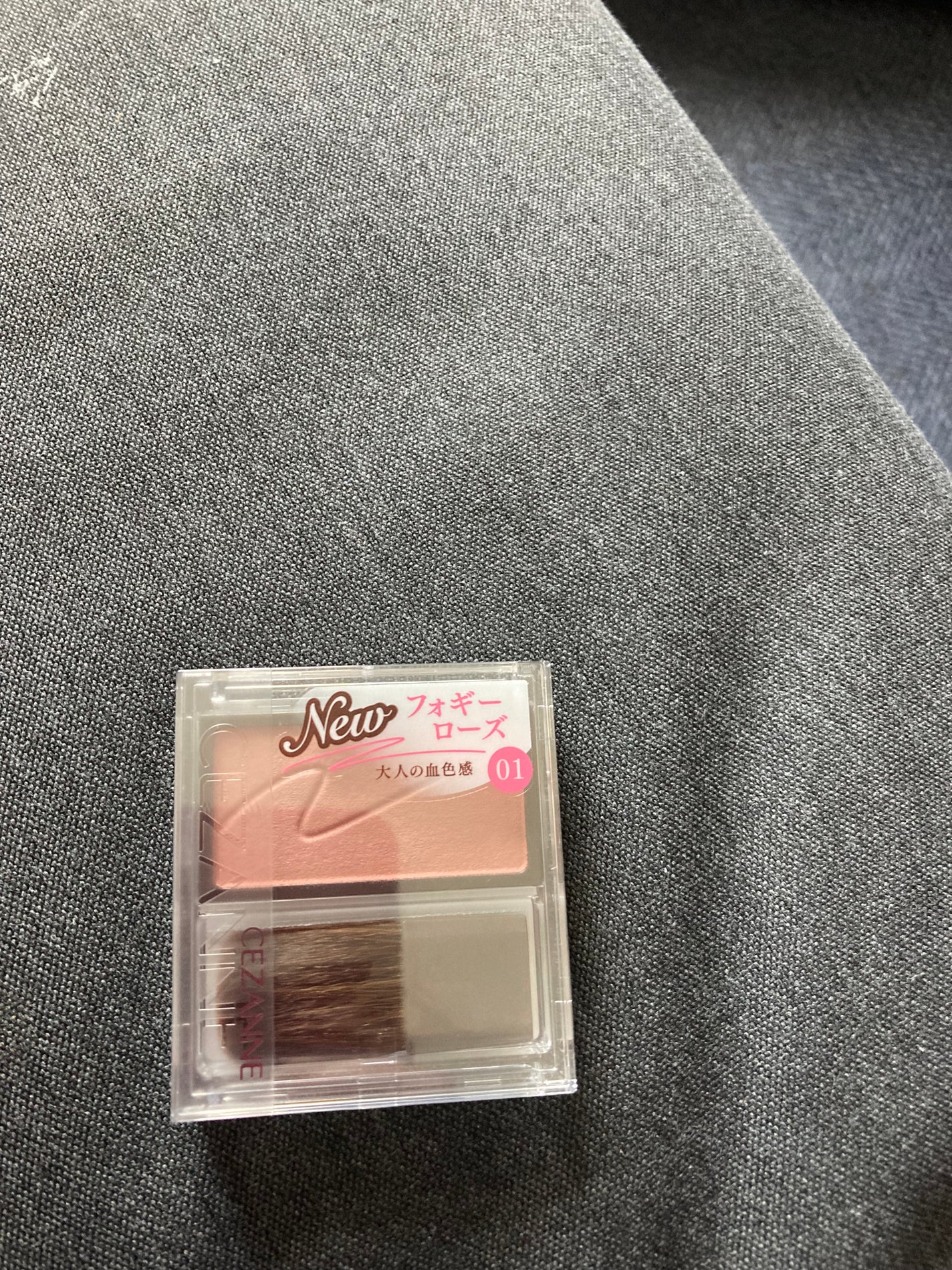 チークブラッシュ/CEZANNE/パウダーチークを使ったクチコミ(1枚目)