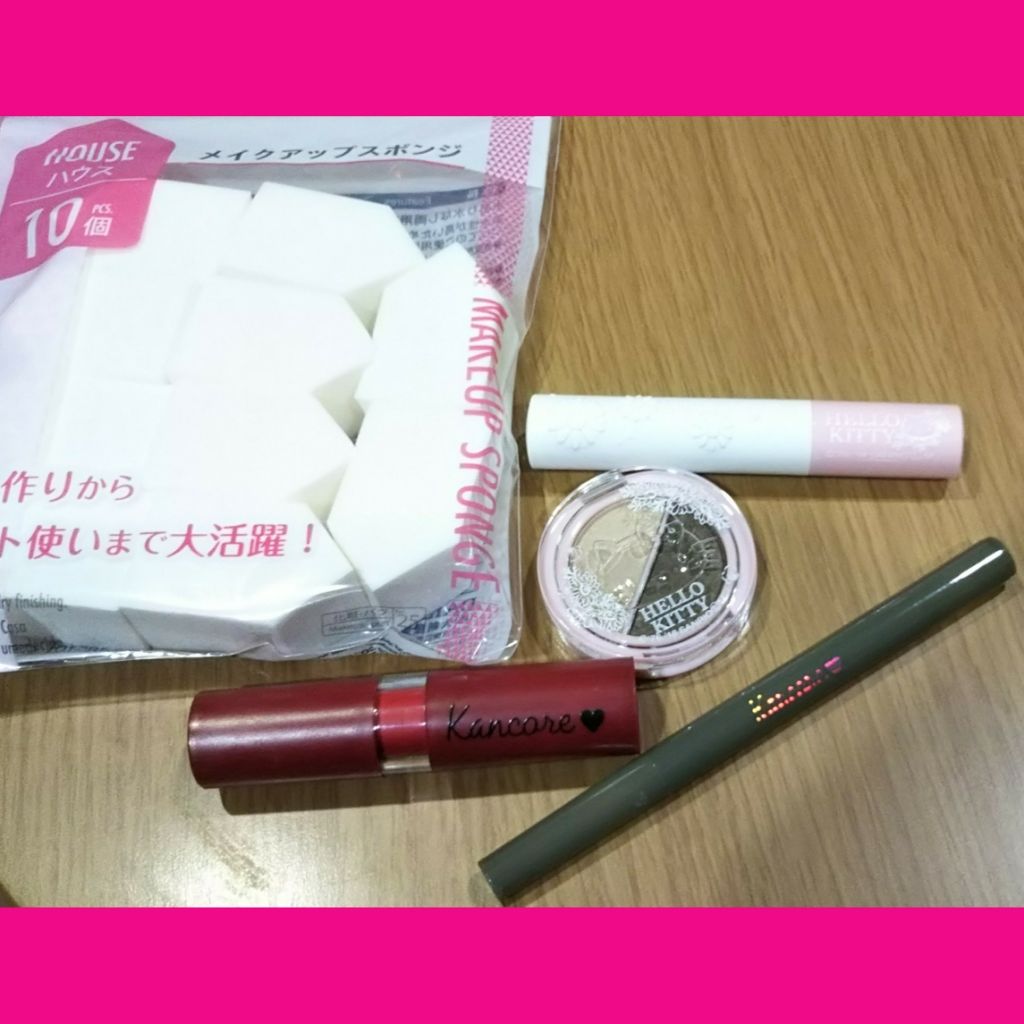 カンコレ リキッドアイライナー/DAISO/リキッドアイライナーを使ったクチコミ（1枚目）