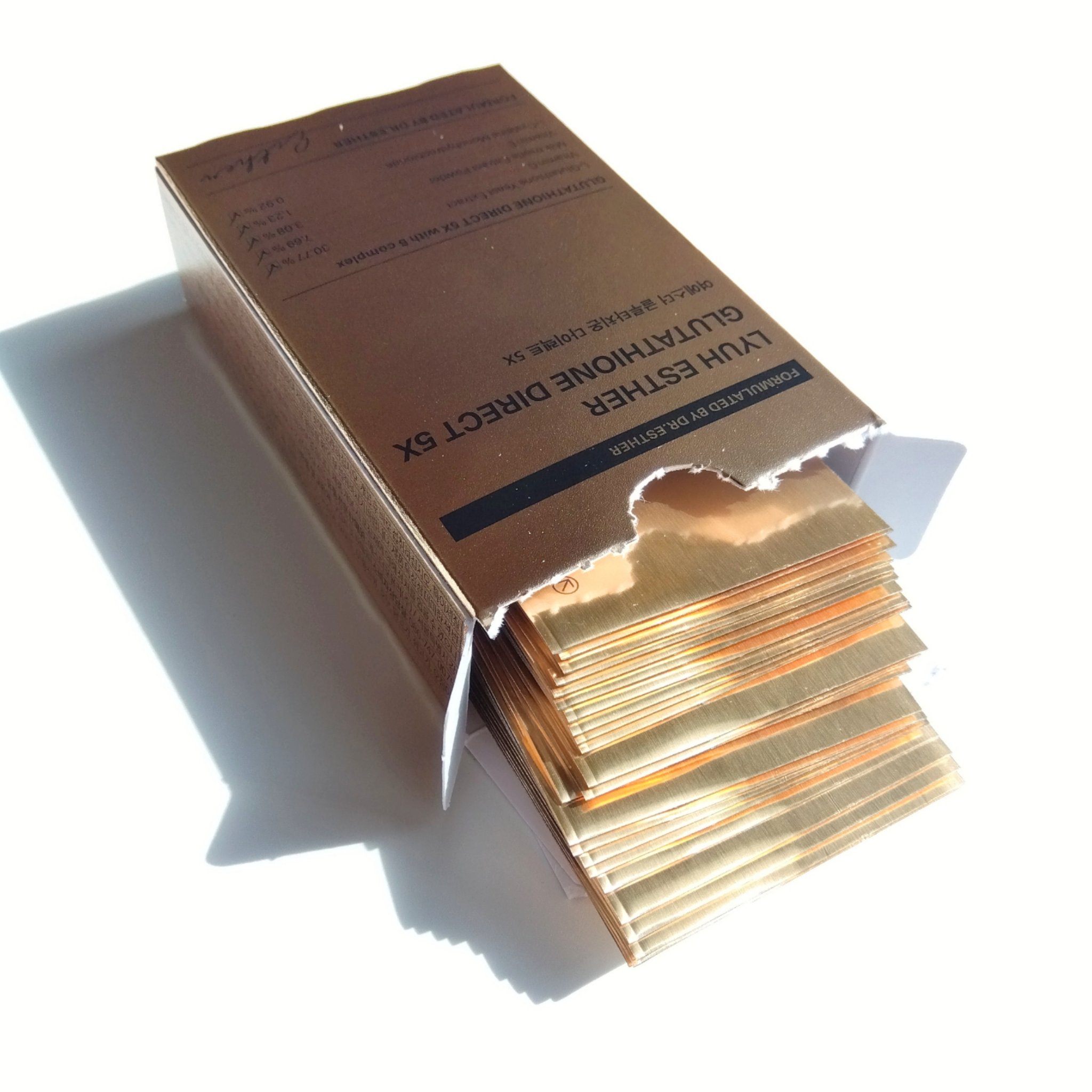 ヨエスターグルタチオンダイレクト５X/ESTHER FORMULA/美容サプリメントを使ったクチコミ（1枚目）