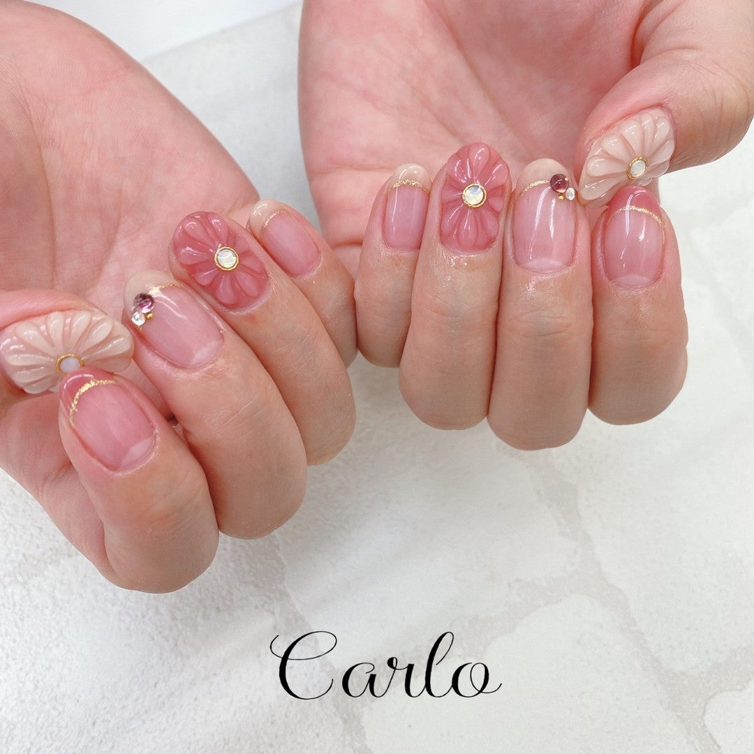 YUKA on LIPS 「.design.¥7000-..#nail#nailist#ネ..」(2枚目)