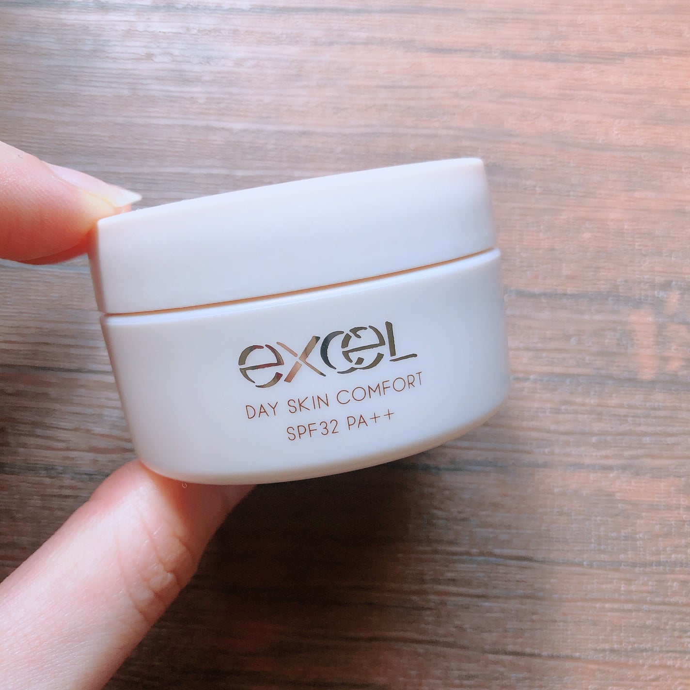 デイスキンコンフォート/excel/フェイスクリームを使ったクチコミ(1枚目)
