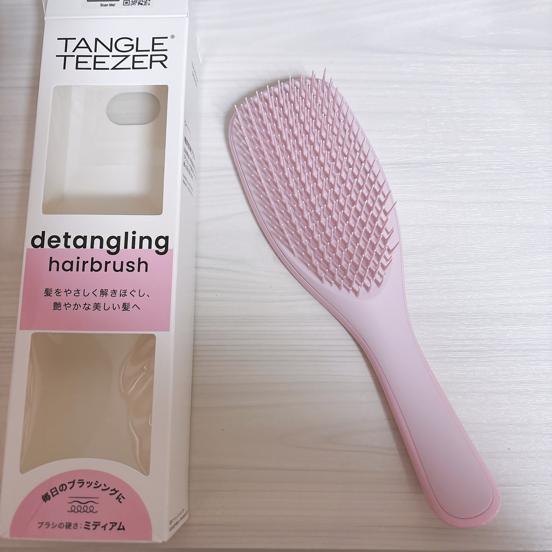 タングルティーザー ザ・アルティメットディタングラー/TANGLE TEEZER/ヘアブラシを使ったクチコミ（1枚目）