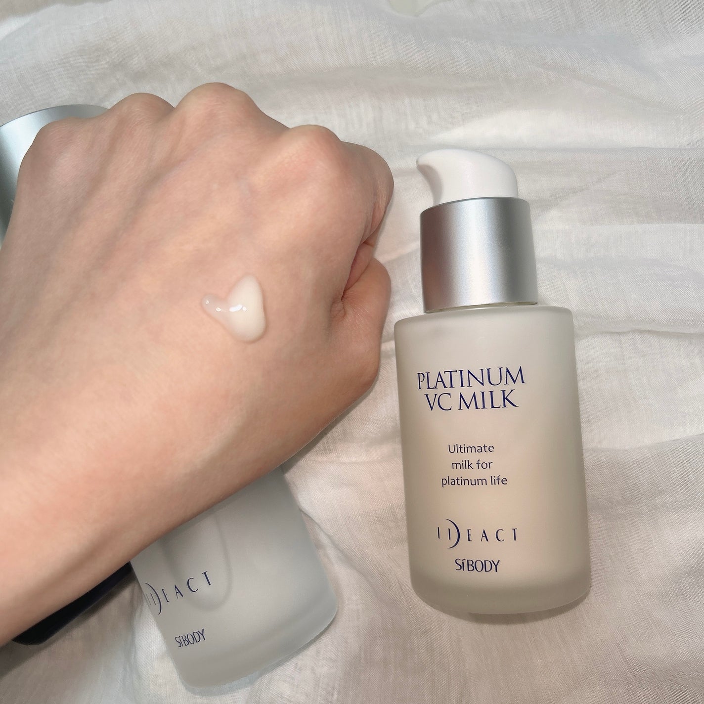 プラチナVCセラム/イデアアクト/美容液を使ったクチコミ(3枚目)